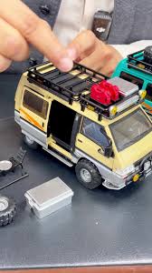 Alloy Car Model Diecast Metal Off Road Camping Vehicles M358