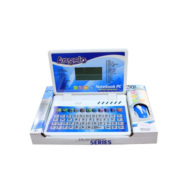 Anjelo Intelligent Learning Slimline Notebook Laptop with Mouse 40 Educational Activities