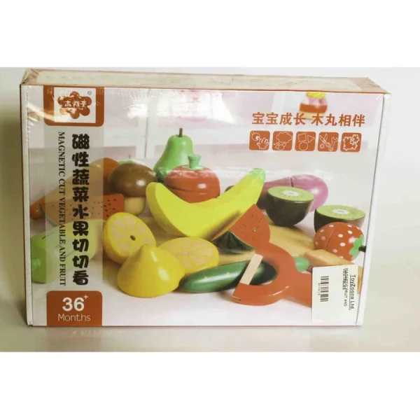Magnetic Fruit And Vegtables – Slice, Stick, and Learn - Image 4