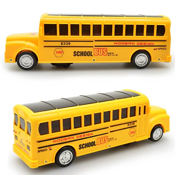 Battery Operated Bump And Go School Bus For Kids.