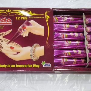 AL HUDA Cone Mehndi Pack of 12: