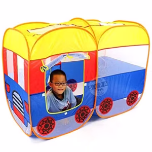 Foldable Bus Shape Tent House For Kids.