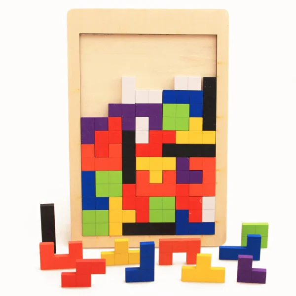 Wooden Intelligence Puzzle For Kids - Image 2