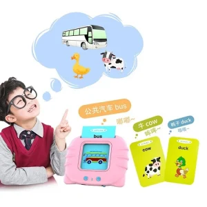 Talking Flash Cards For Toddlers Preschool Words Learning 224Card Toys For Kids