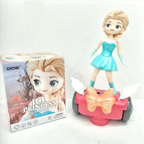 PRINCESS ELSA SEGWAY CAR SCOOTER GIRLS DOLL (With Light & Music) Item No 8899-211