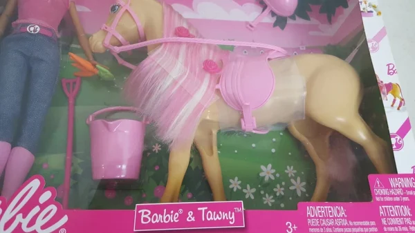 Mattel Barbie & Tawny Horse Doll Playset Rare African American Version - Image 3