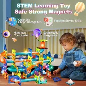 Magnetic Tiles Constructor Designer Building Blocks Bricks
