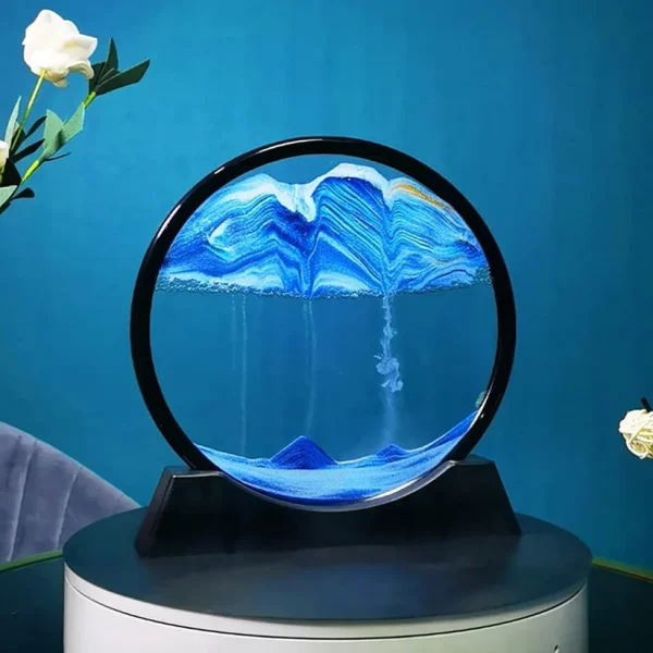 3d Moving Sandscape Frame (Random Color)