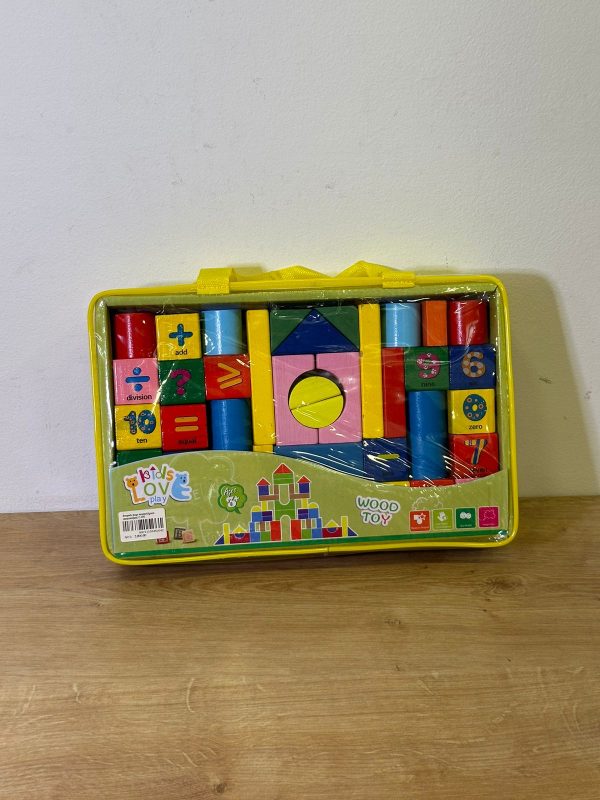 Wooden Blocks with rectangular sleeve YX3188