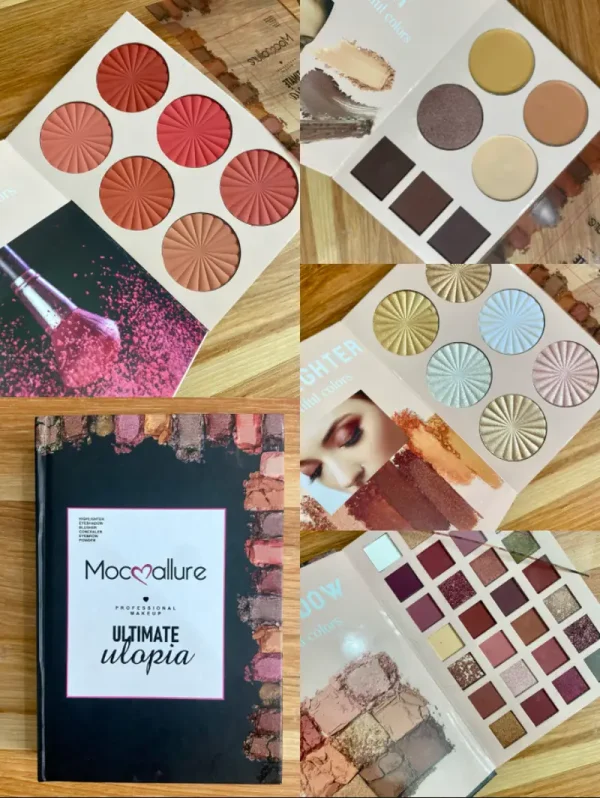 Mocallure 4 In 1 Eyeshadow Palette Book complete makeup book - Image 6