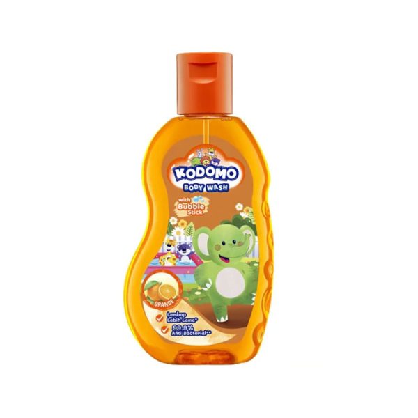 Kids Orange And Strawberry Body Wash With Bubble Stick, 200 ml. - Image 5