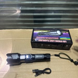 LED Strong Flashlight With Waterproof