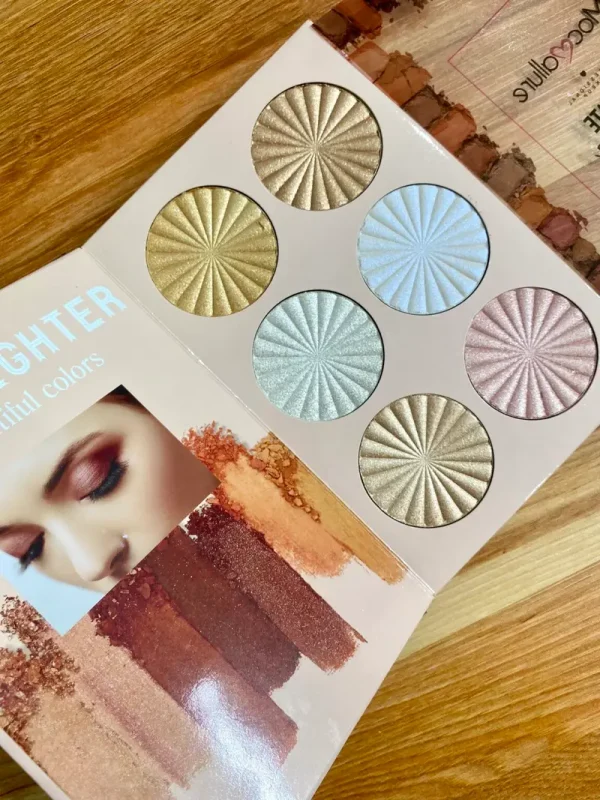 Mocallure 4 In 1 Eyeshadow Palette Book complete makeup book - Image 4