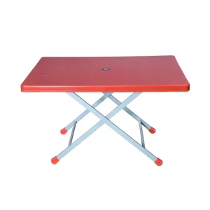 Boss BP-214-S Steel Plastic Square Folding Table (2 X 3)