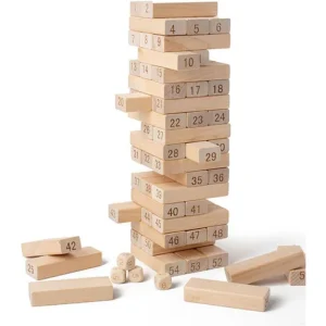 Wooden Jenga - 54 Pcs