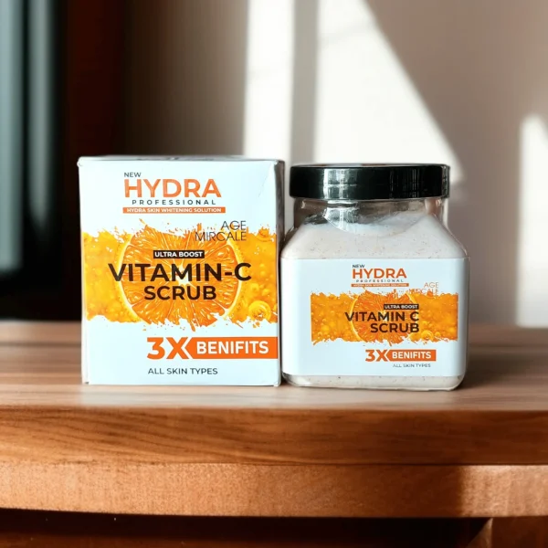 Hydra Skin Whitening Scrub For Men & Women 350ml - Image 3