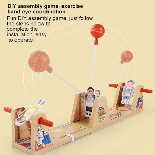 Swing Football Basketball Board Game with Scoreboard - Image 2