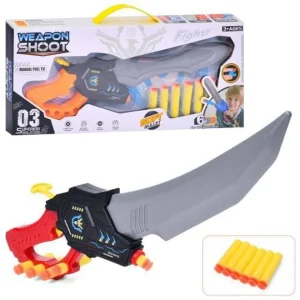 Soft Dart Sword Gun with Bullets