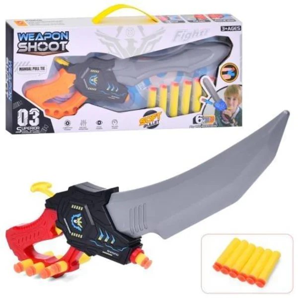 Soft Dart Sword Gun with Bullets - Image 3