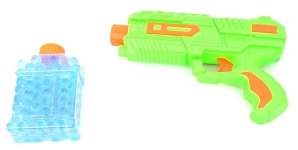 Soft-Gun with Soft Darts and Water Balls Gun Pistol New: - Image 4