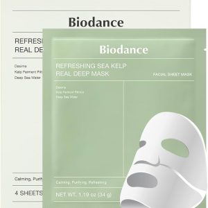 Biodance – Refreshing Sea Kelp Real Deep Mask 4 pc: