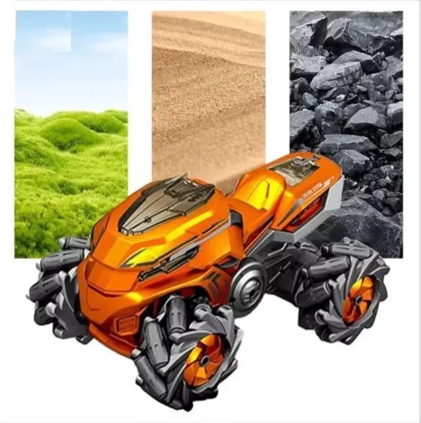 High Diecast Remote Control Car, Drift Car, Spray Light, Stunt Toy Car For Kids. - Image 6