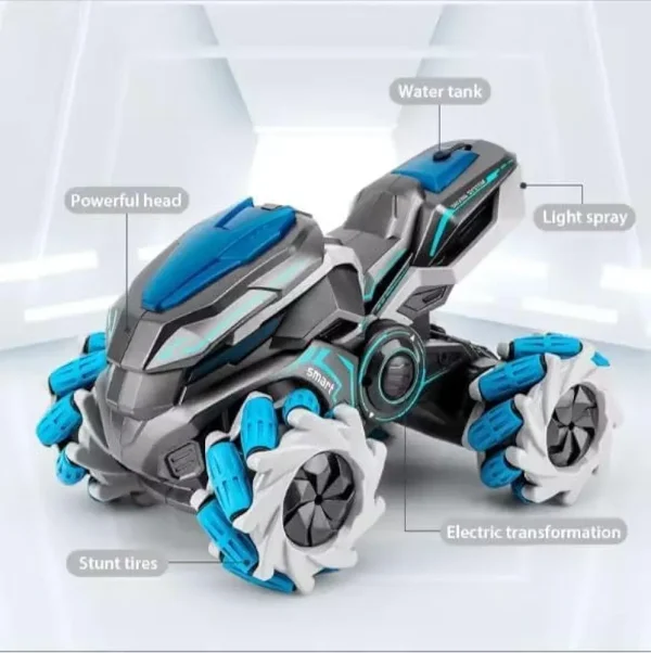 High Diecast Remote Control Car, Drift Car, Spray Light, Stunt Toy Car For Kids. - Image 5