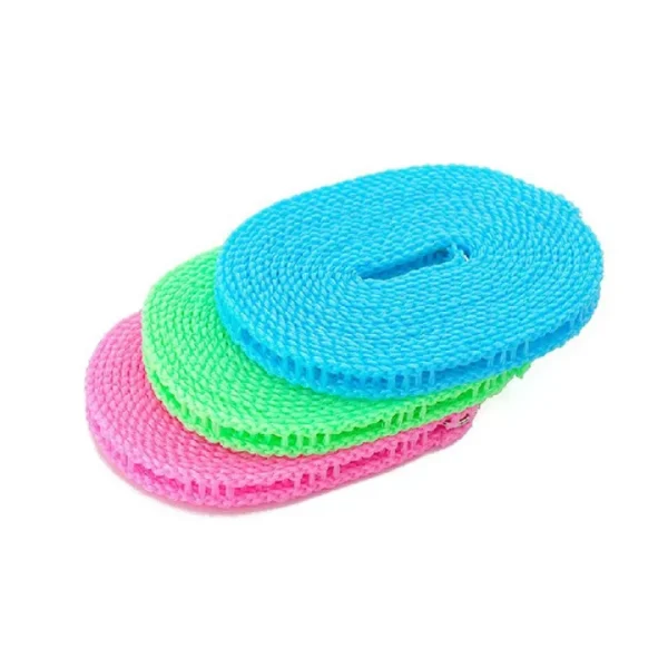 Best Quality Plastic Cloth Hanging Rope, Windproof, Anti Slip Clothline. - Image 5