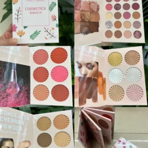 Mocallure 4 In 1 Eyeshadow Palette Book complete makeup book