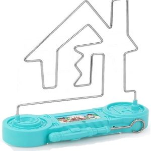 Kid's Wire Skill Maze Family Game, 3 in 1 Shapes Buzz Wire Steady Hand Maze Game Intensive Exercise for Kids