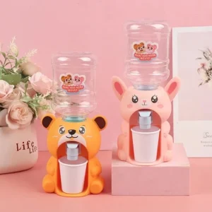 Mini Water Dispenser Toy For Children, Simulation Cartoon Kitchen Toy.