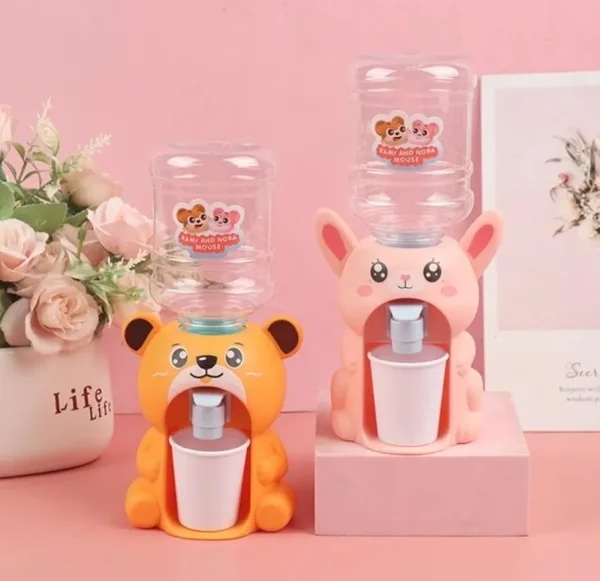 Mini Water Dispenser Toy For Children, Simulation Cartoon Kitchen Toy.