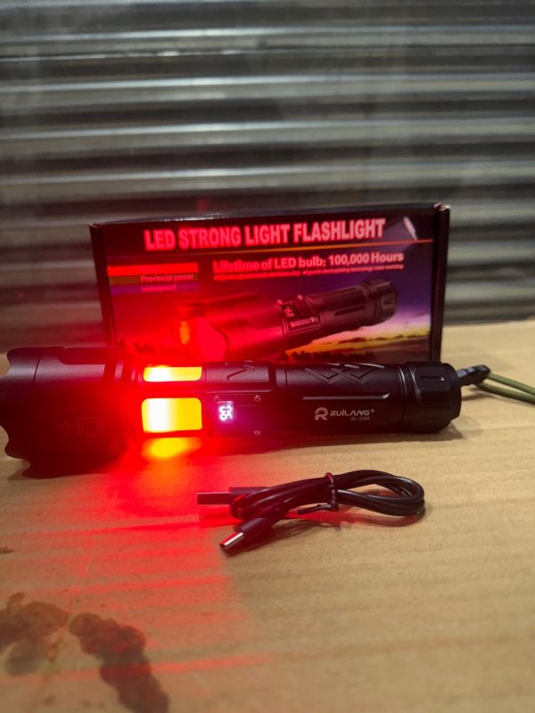 LED Strong Flashlight With Waterproof - Image 3