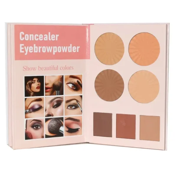 Mocallure 4 In 1 Eyeshadow Palette Book complete makeup book - Image 11