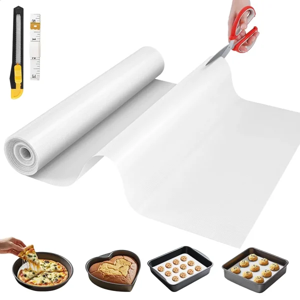 Silicone Baking Mat, Baking Sheet, Non-Stick Reusable Dough And Pastry Mat - Image 2