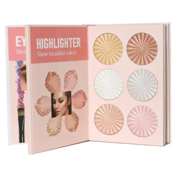 Mocallure 4 In 1 Eyeshadow Palette Book complete makeup book - Image 10