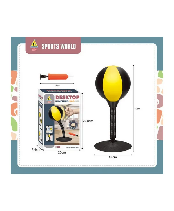 Desktop Punching Bag, Table Top Games, Junior Beginner Party Favors - Image 3