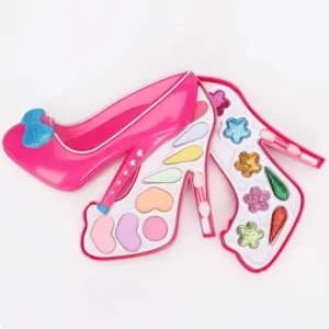 Sandal Style, High Heel Design Beauty Fashion Makeup Kit For Kids