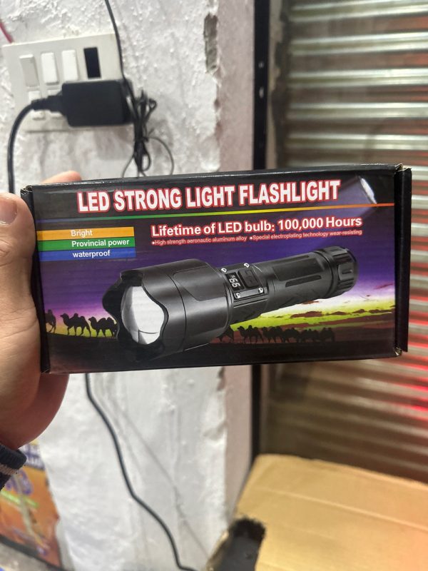 LED Strong Flashlight With Waterproof - Image 4