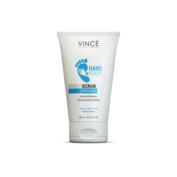 Vince Hand & Foot Scrub, Sulfate Free, 120 ml.