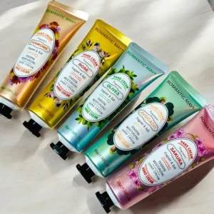 Hand Cream, Mini Hand Lotion, Moisturizing Repairing Essential Oils Hand Care Cream for Dry Cracked Hands 30 g.