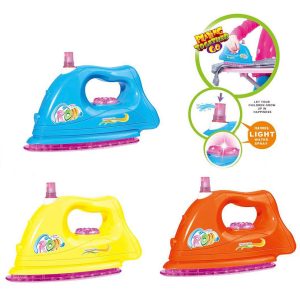 Home Appliances Play Set, Plastic Toys Ironing With Board and Iron Function For Kids.