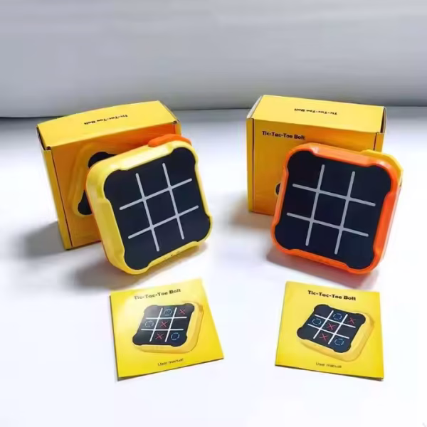 Electronic Game TIC-TAC-TOE 9 in 1 Educational Montessori Puzzle Thinking Table Game Portable Practice Noughts and Crosses Game - Image 3