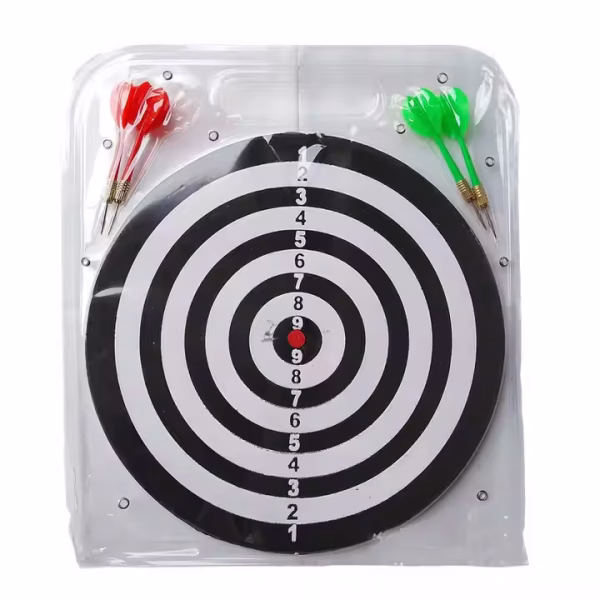 12" Dart Board With 4 Darts - Image 3