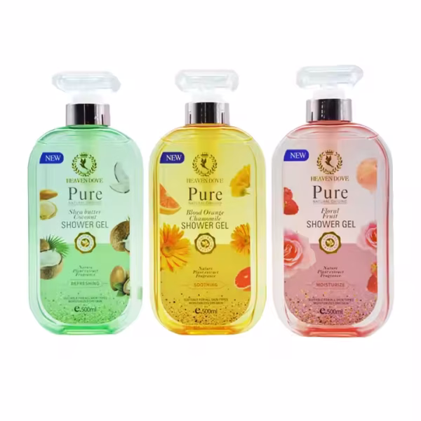 Natural Organic Bathing Moisturizing Smoothing Shower Gel 500ml - Image 2