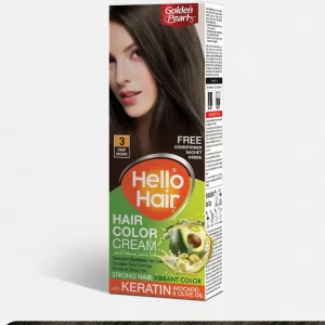 Golden Pearl Hair Color 3 Dark Brown