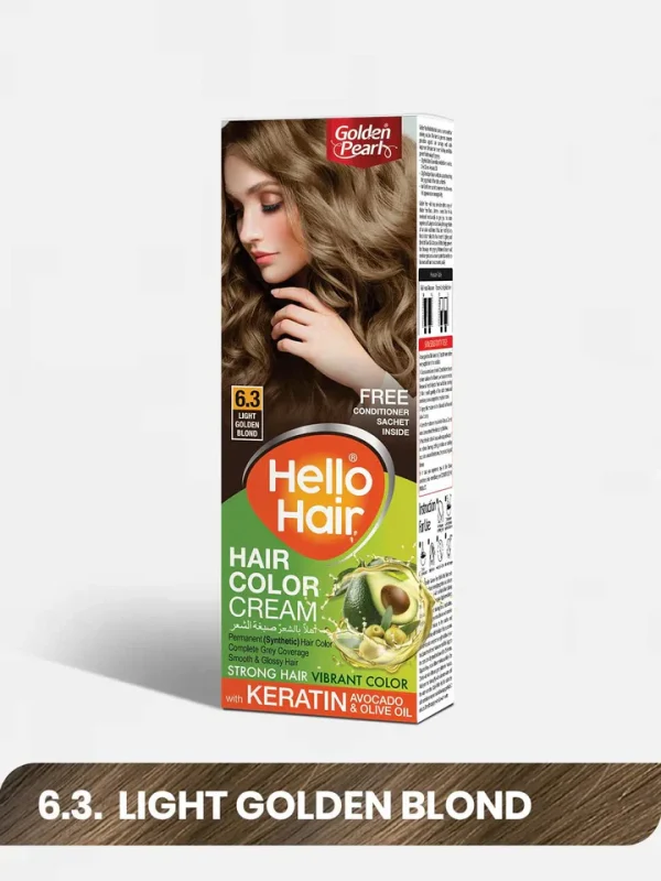 Golden Pearl Hair Color 6.3 Light Golden Blond