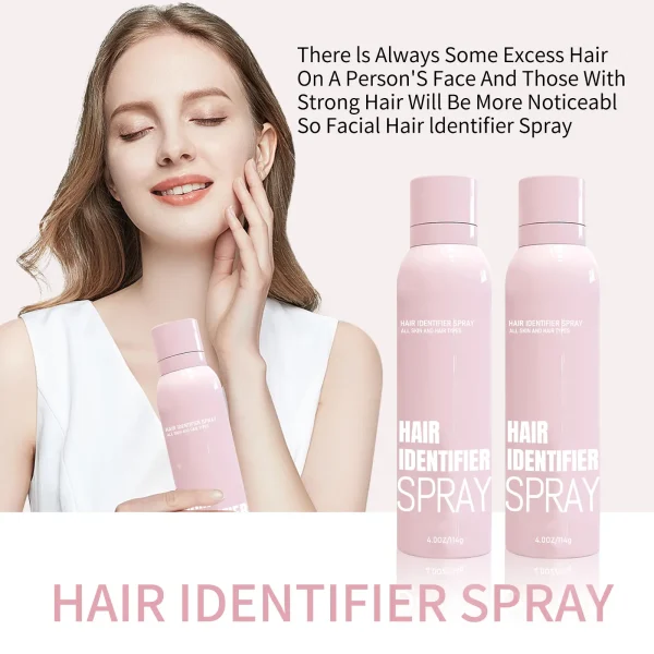 JAYSUING Hair Identifier Spray Set For Face Shaving 100mL: - Image 3