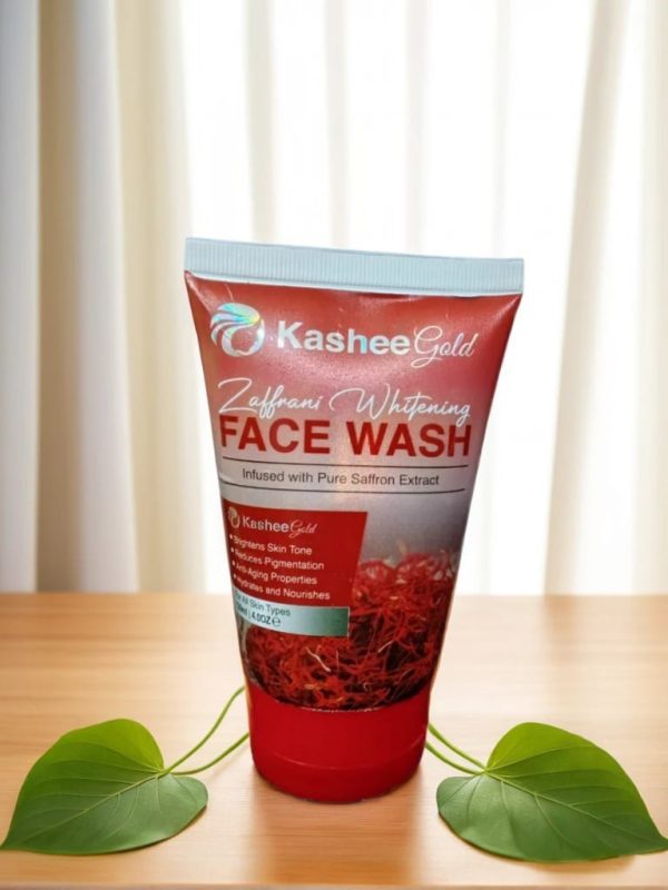 Kashee Gold Zaffrani Whitening Face Wash 120 ml.
