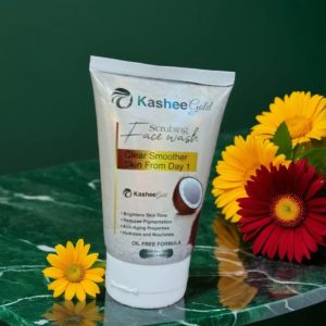 Kashee Gold Scrubing Face wash For Clear And Smoother Skin From Day 1, 120 ml.